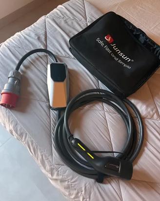 Wallbox Caricatore Junsun 22K , trifase 32A Tipo 2