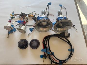 Fari Led Con Angel Eyes Fiat 500 Epoca