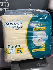Pannoloni adulti SERENITY SOFTDRY SENSITIVE XL