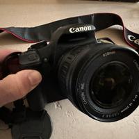 Macchina fotografica Canon eos 500d zaino lowepro