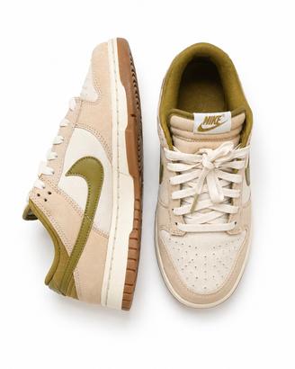 Scarpe Nike Dunk Low Canvas Oil Green
