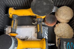 Coppia di lucidatrici rotorbitali Mirka  77 e 125