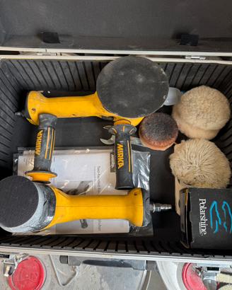 Coppia di lucidatrici rotorbitali Mirka  77 e 125