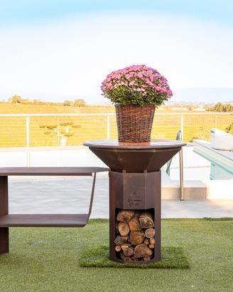 Barbecue premium a legna Octagon