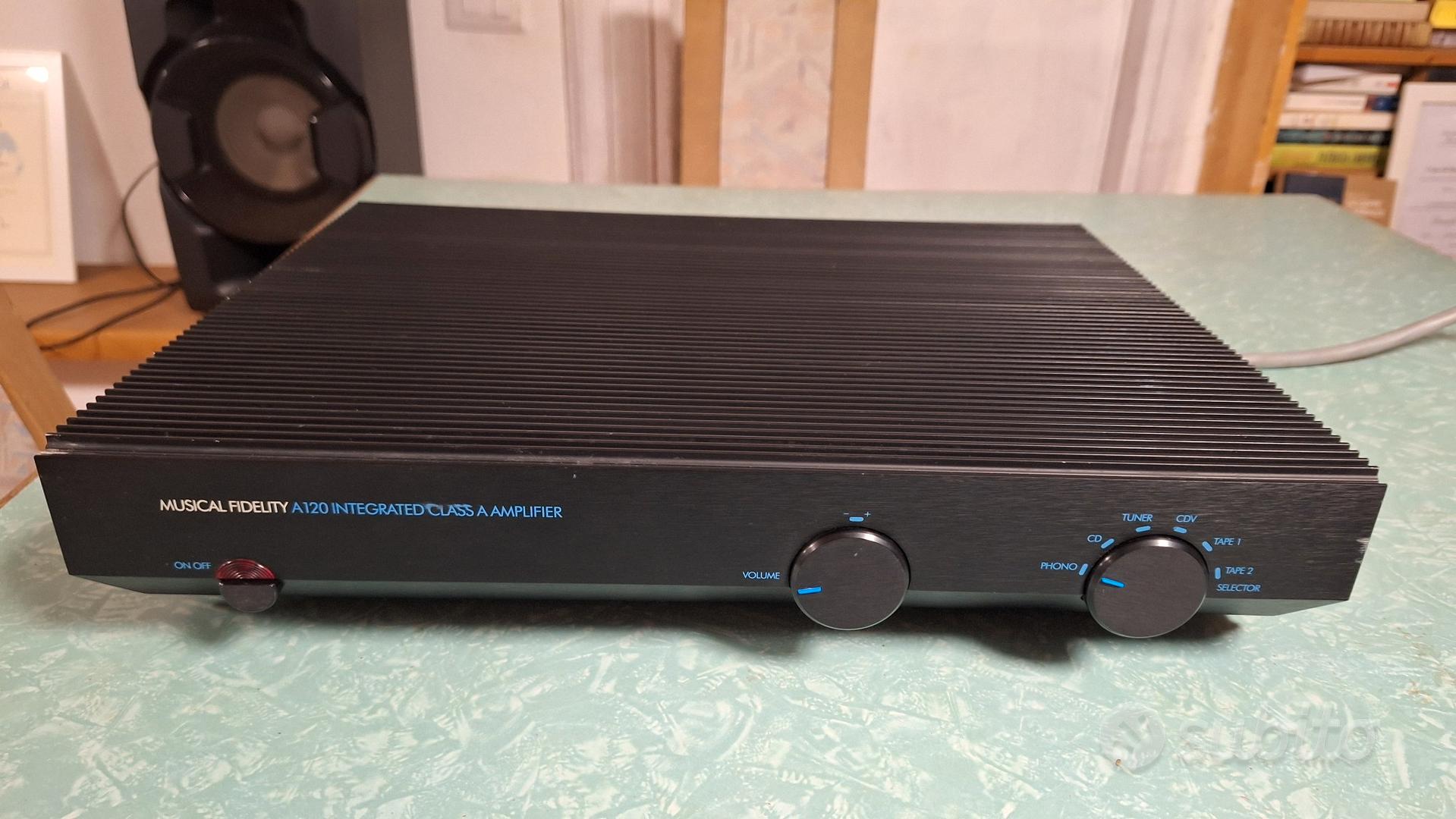 Amplificatore Musical Fidelity A120 classe A - Audio/Video In 