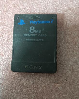 5093-Memory Card PS2 ORIGINALE