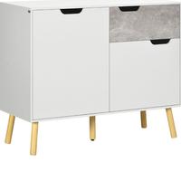 Mobile moderno bianco e grigio