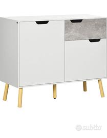 Mobile moderno bianco e grigio