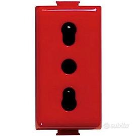 Bticino A5180R - Presa Rossa 2P+T