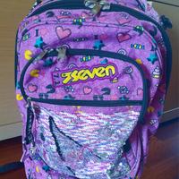 trolley Seven zaino scuola con girabrilla