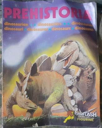 Album figurine vintage euroflash 1988 Prehi storia
