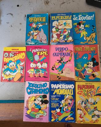 LOTTO DI 10 CLASSICI DI WALT DISNEY DAL  1967-1979