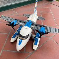 Lego biplano polizia