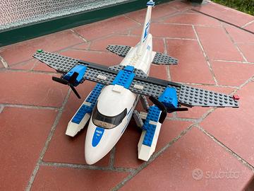 Lego biplano polizia