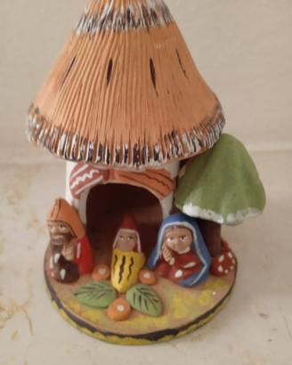 Mini presepe artigianale del Perù