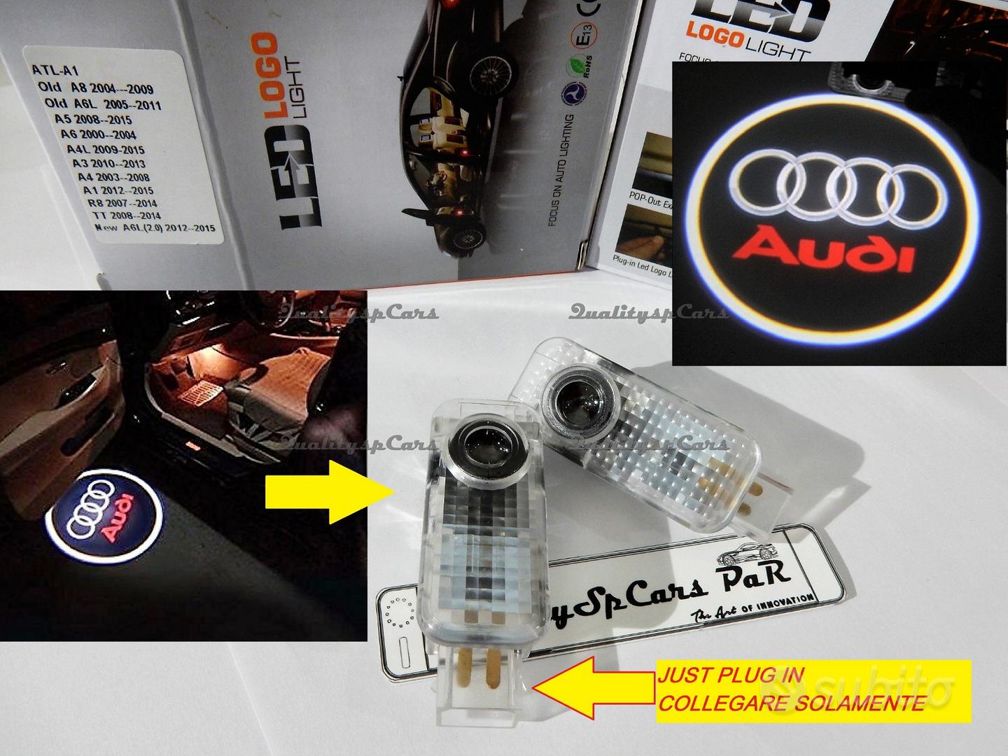 Kit luci led sottoporta con logo Audi Q3
