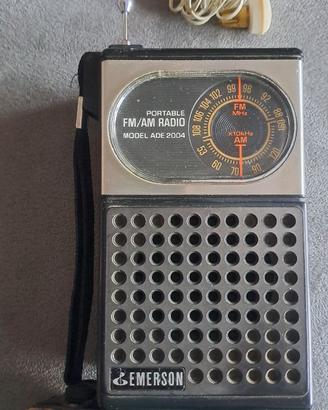 Radio AM-FM vintage EMERSON ADE mod. 2004 Japan
