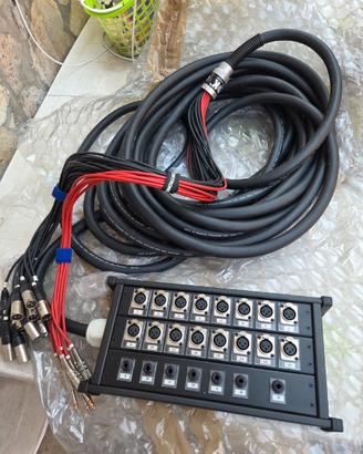 Ciabatta audio (stage box) da 20mt