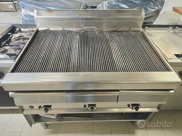 Griglia Grillvapor ad acqua - 3 zone di cottura