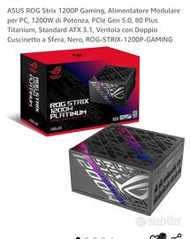 alimentatore Asus rog strix 1200p