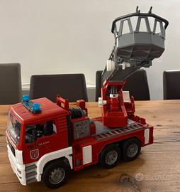 Camion pompieri bruder