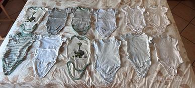 Set 12 body bambino Ovs/Benetton