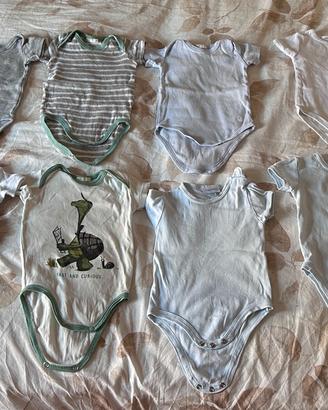 Set 12 body bambino Ovs/Benetton