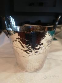 porta ghiaccio in silver plate Callegaro