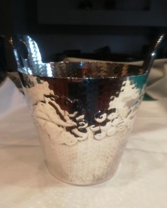 porta ghiaccio in silver plate Callegaro