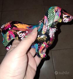 statuetta bassotto graffiti pop art in Resina 