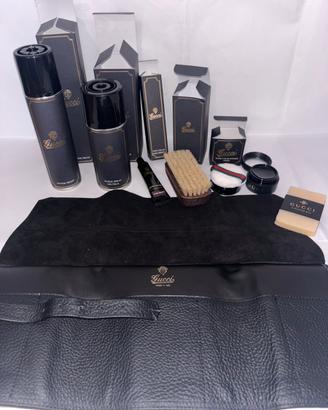 Custodia in pelle da viaggio Gucci