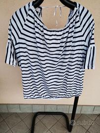 T-shirt a righe Women Essentials taglia XXL