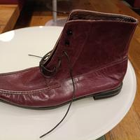 Stivaletti in pelle con lacci NUOVI