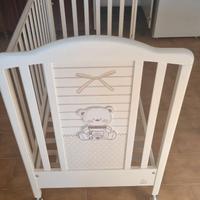 Lettino mon amour bianco - italbaby