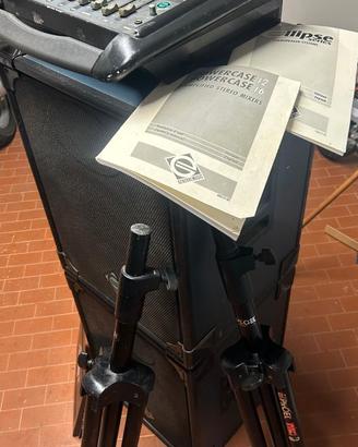 impianto audio amplificato