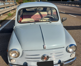 Auto d'epoca Fiat 600 D del 1963
