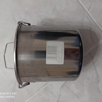 pentolino portavivande inox nuovo 