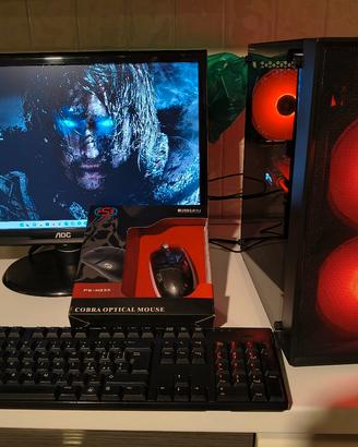 COMPUTER PC GAMING VELOCE FORTNITE AUTOCAD MONITOR