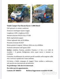 Camper puro Kyros 5 Ducato Fiat