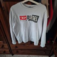 felpa diesel bianca 