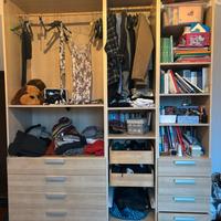 Armadio Ikea aperto