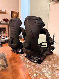 Attacchi snowboard Nitro Team total Black