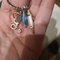 portachiavi con ciondoli