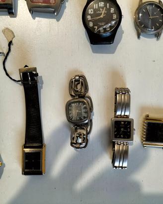 Orologi vintage in blocco