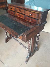 SCRITTOIO DELLA META' 800 IN MOGANO