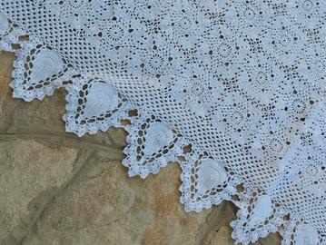 copriletto matrimoniale uncinetto