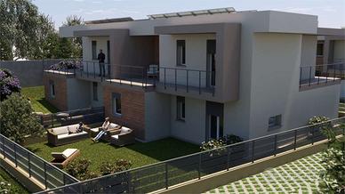 GAVIRATE, MODERNA VILLA BIFAMILIARE