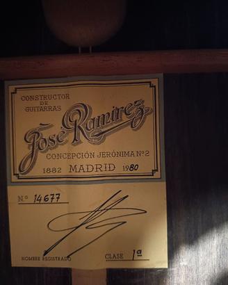 Chitarra Ramirez