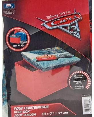 Pouf Contenitore Disney Pixar Cars