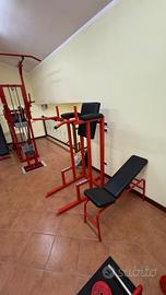 2 macchine palestra petto e spinta